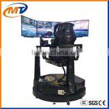 3 Screens Dynamic Car Driving Simultaor Plane Game Machine thumbnail-4
