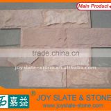 Quartz cheap outdoor slate pink wall covering