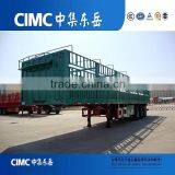 CIMC 3 Axle Livestock Transport For Pig Cattle Sheep Fence Truck Trailer thumbnail-6