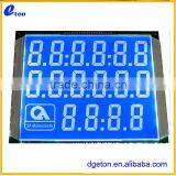 Customized STN Blue Backlight LCD for Financial Electronic Device