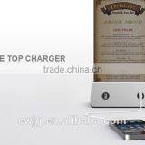 China Wholesale Restaurant Custom Table Menu 10000mA Power Bank thumbnail-4