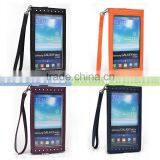 Universal Women's Wallet Clutch With Frosted Screen Protector for 6.3" Cell Phone