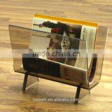 New Design Factory Book Shelf Cabinet Acrylic Magazine Rack Book Case thumbnail-1