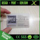Free Design~~!! Transparent Plastic Card/ Clear Business Card thumbnail-3