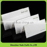 Table Top Acrylic Desk Sign Reserved Table Sign Tabletop Sign Stands