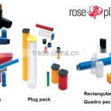 Telescope Adjustable Printing Foam Insert Blow Moulding PP PE PVC Transparent Clear Pvc Tube for Crafts thumbnail-4