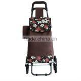 Three Wheels Laundry Shopping Cart With Chair thumbnail-2