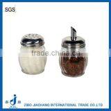 Ball Shape Glass Spice Jar With Metal Lid thumbnail-1