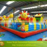 Cartoon Painted Inflatable Bouncer/inflatable Jumping House/new Style Inflatable Jumper Fun City