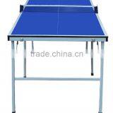 Single Folding Table Tennis Table Without Wheels Price for Sale thumbnail-2