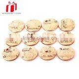 Round Compact Mirror With Star,Suction Round Mirror,Pu Leather Cosmetic Mirror