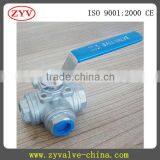 Hoting Selling Three-way Ball Valve With Direct Mounting Pad thumbnail-3