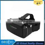 100% Original VR SHINECON Virtual Reality 3D Glasses Helmet VR BOX Movie for Samsung 4.7~6 Inch Smartphone+Wireless Gamepad 1.0