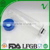 PET Wholesale Transparent Empty 1L Plastic Voss Water Bottle