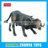 Plastic Animal Model Wild Animals African Buffalo Figures Toys thumbnail-1