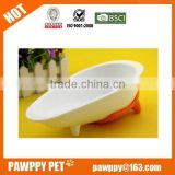 2015 hot selling ceramic pet dog bowl