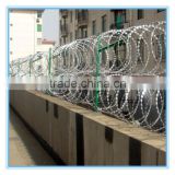 zinc galvanized razor barbed wire mesh fence netting