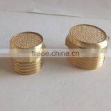 1/2" Inch Male Thread Pneumatic Air Brass Mufflers / Silencers thumbnail-1