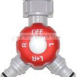 3/4"-1" 2-Way Snap-in Plastic Connectors Quick Coupling Hose thumbnail-3