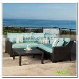 Audu 4 Pieces Cheap Patio Wicker Garden Sofa/Outdoor Sofa/Rattan Sofa thumbnail-5