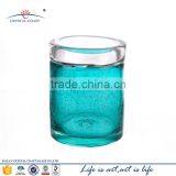 Holiday Home Decoration Bubble Style Bulk Glass Votive Candle Holders thumbnail-2