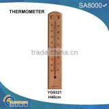 YG5321,big Indoor Wooden Case Glass Thermometer thumbnail-1