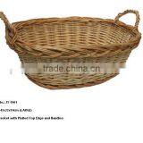 High-quality Decorative Fabric Bread Basket With Handmade for Storage thumbnail-1
