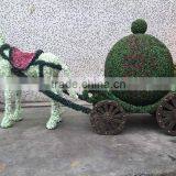 CHY100902 Wholesale Topiary Animal Frame/artificial Boxwood Animal Sculpture thumbnail-1