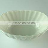 Stocked White Ceramic Dessert Serving Bowl thumbnail-2