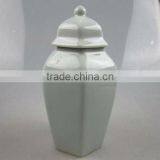 Stock Porcelain Hexagon Shaped Sugar Pot thumbnail-1