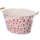 Garden Flower Pattern Bucket thumbnail-1