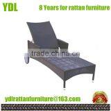 Youdeli Outdoor Wicker Chaise Lounge Furniture thumbnail-1