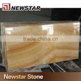 Backlit Transparent Honey Yellow Onyx Marble Tiles thumbnail-2