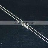 14K White Solid Gold Chain for Necklace thumbnail-1