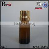 Fragrance Perfume 10ml Amber Glass Bottle Aluminum Cap Essential Oil 10ml Amber Glass Bottle Plastic Cap Cosmetic Packaging thumbnail-2