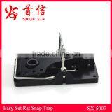 Black Plastic Snap Easy Set Mouse Trap Rat Trap Mice Control Product SX-5007 thumbnail-1