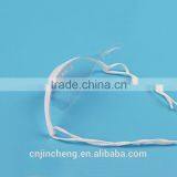 Widely Used in Hotel and Restaurant White Holder Transparent Clear Plastic Sanitary Face Mask for Food Service thumbnail-5