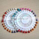 Wheel Packing 55mm Heart Shape Long Stick Hijab Pin