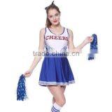 Hot Selling 2 Pieces Women's Cheerleader Costume Outfit BB0033 thumbnail-6