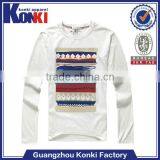 Cheap Plain Cotton Long Sleeve t Shirts thumbnail-1