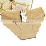 Ice Silk Seamless Lingerie Front Sexy Lace Women's Panties Smooth Soft Ladies Panties thumbnail-2