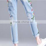Zm35756a Women Summer Outdoor Denim Pants Latest Design Jeans Pants for Girl thumbnail-5