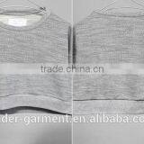 Custom Womens Long Sleeve Sweatshirt, Ladies Crop Top, Crewneck Sweatshirt thumbnail-6