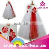 Kids Girls Princess Bow Belt Dress Circle Bubble Peacock Print Kids Dress Girl's Party Clothes LBE4092186 thumbnail-5