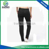 Latest Design Custom Made Black Color Women Elastic Waist Band Jogger Pants, Gym Pants Fitness thumbnail-2