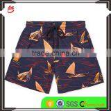 2017 Hot Sale Summer Shorts Men Beach Mid-Length Embroidered Custom Made 100% Nylon Swim Shorts Wholesale thumbnail-1