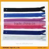 High Quality Colorful Long Chain Clothes Nylon Zipper Close-end Custom Nylon Zipper thumbnail-1