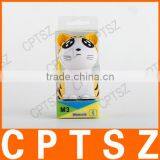 Creative New Mini Portable Cell Phone Cartoon Kitten Small Stereo Wireless Bluetooth Speakers M3 thumbnail-3