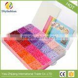 Chiness Supplier Colorful Diy Toys 2.6mm Mini Hama Perler Beads Toys for Children thumbnail-1