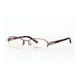 Half Frame Metal Ladies Optical Frames , Spectacles Frames For Round Face Women thumbnail-1